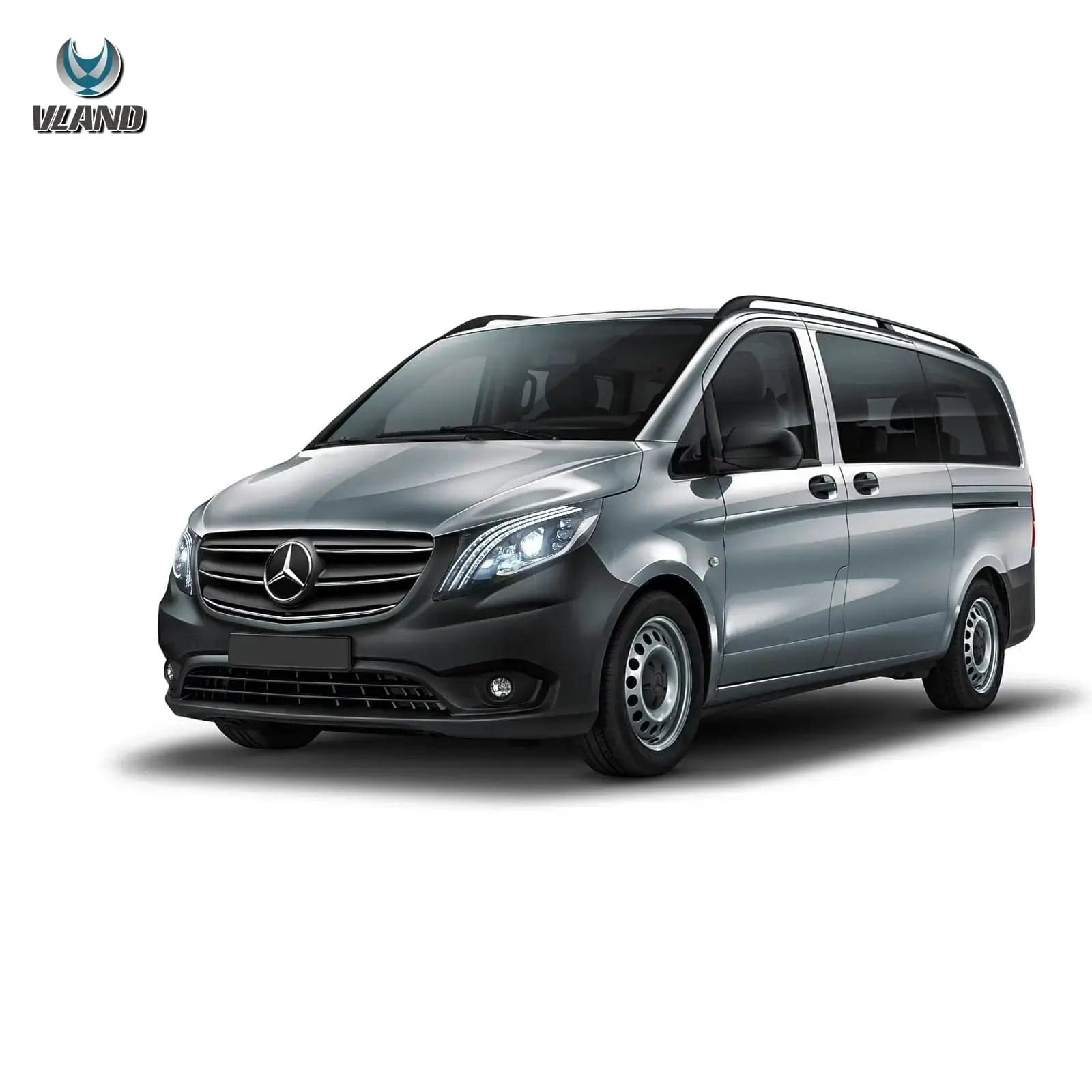 2016-2023 Mercedes Benz Metris / Vito 3. generacja (W447) matrycowe reflektory LED czarne | VLAND vi