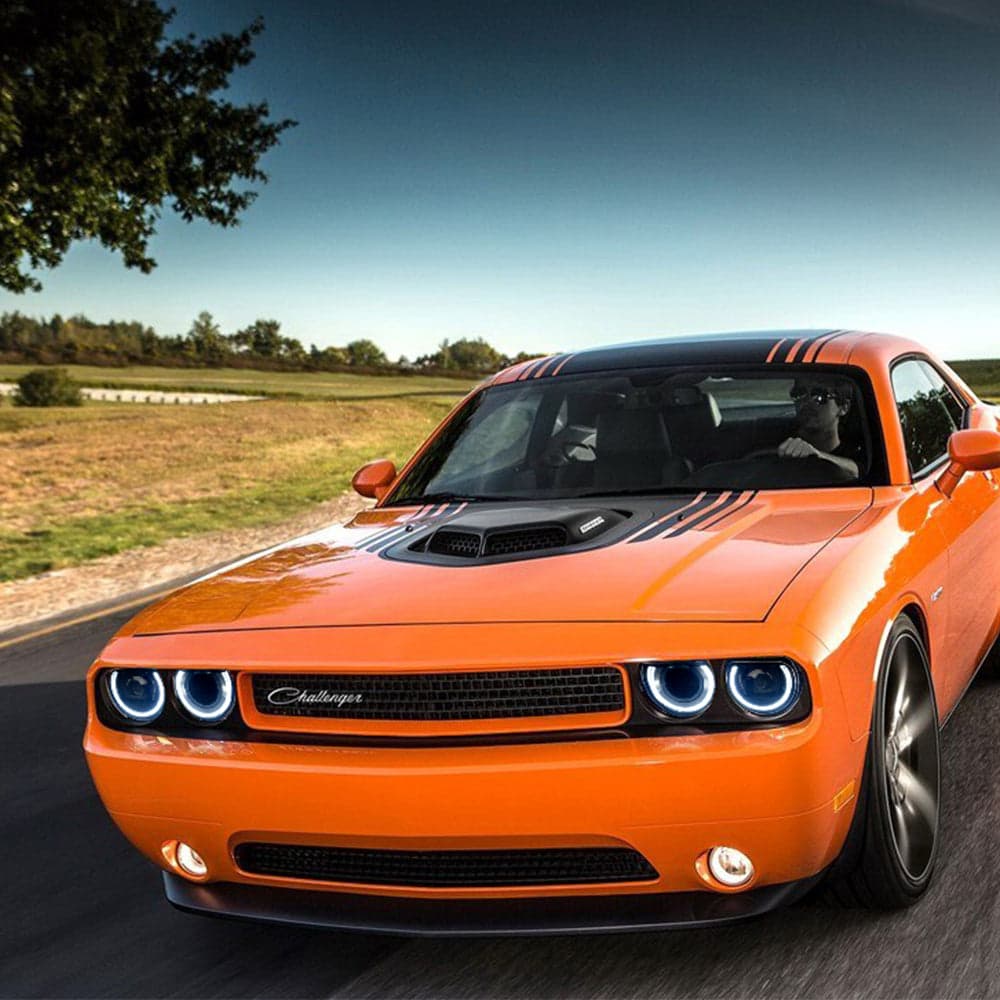 2008-2014 Dodge Challenger 3th Gen LED HeadLights view 8