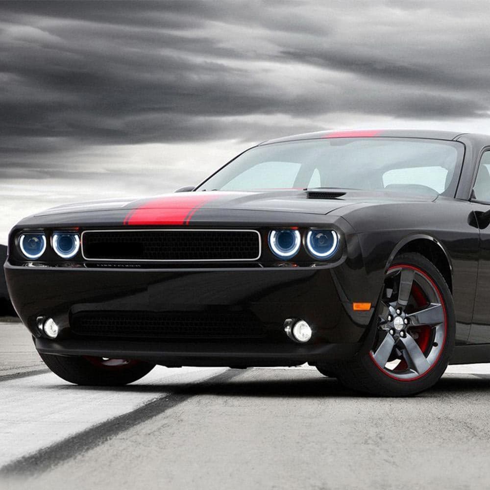 2008-2014 Dodge Challenger 3th Gen LED HeadLights view 9