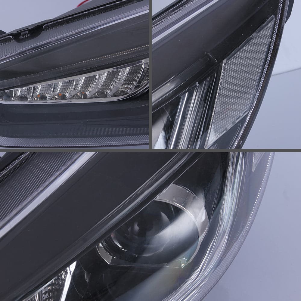 2015-2018 Ford Focus MK3 ST RS Bi-Linsen-Projektionsscheinwerfer schwarz | VLAND view 13