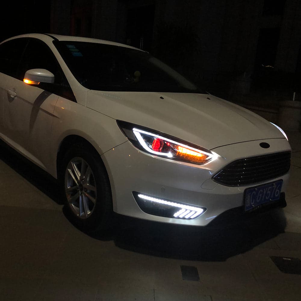 2015-2018 Ford Focus MK3 ST RS Bi-Linsen-Projektionsscheinwerfer schwarz | VLAND view 14
