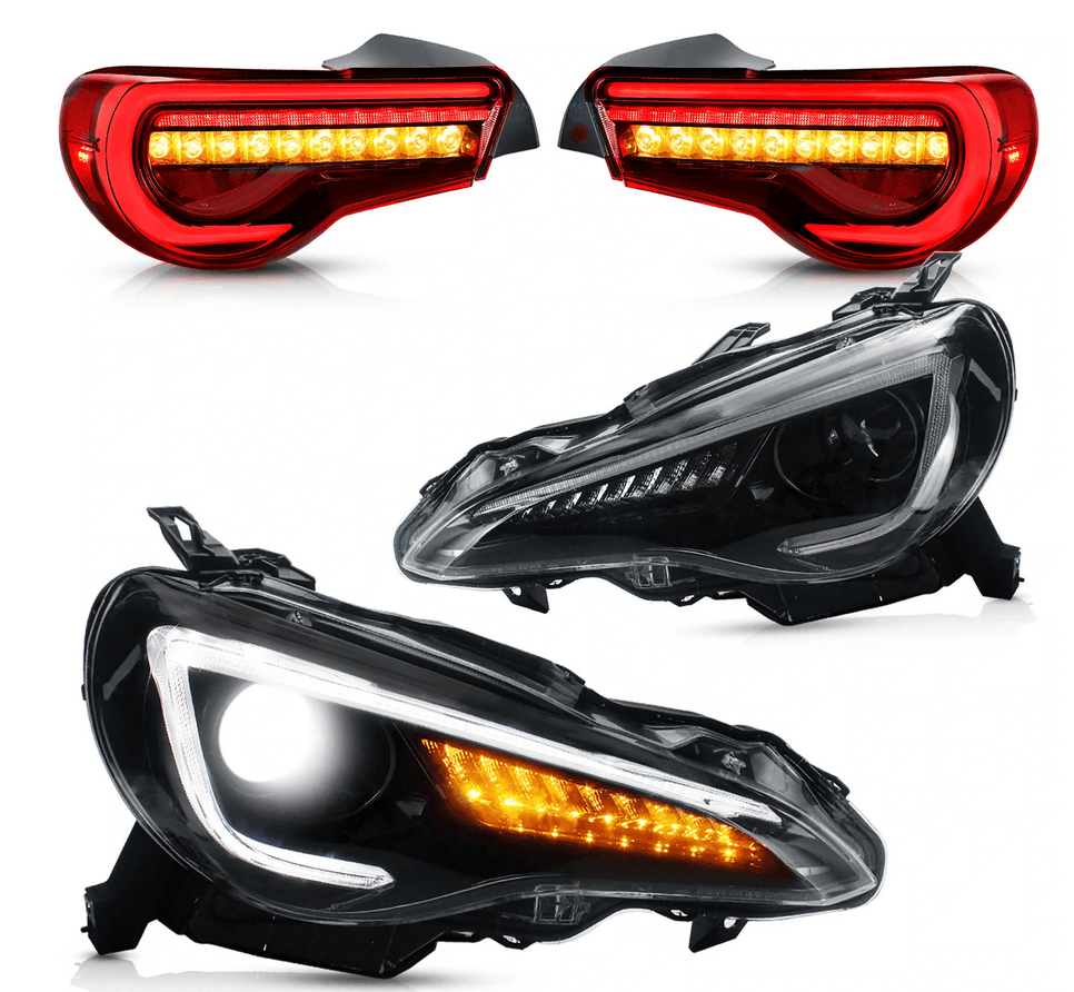 2012-2021 frs/brz/86 Headlights & Tail Lights view 2