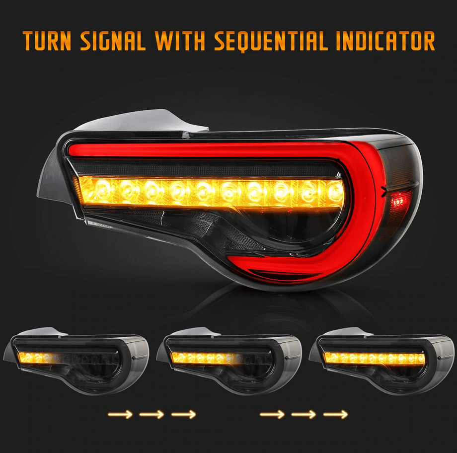 2012-2021 frs/brz/86 Headlights & Tail Lights view 7