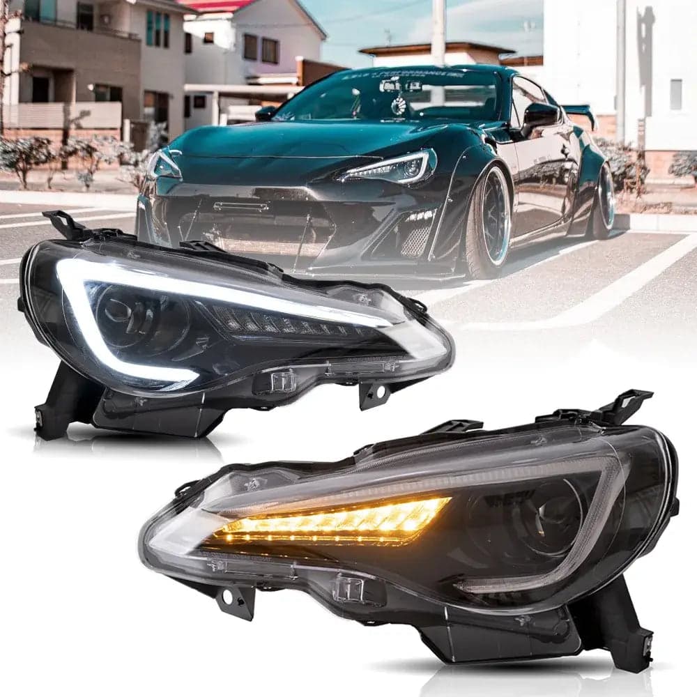 12-21 Toyota 86/GT86, Subaru Brz, Scion Frs actualización Full faros delanteros LED de proyector de 