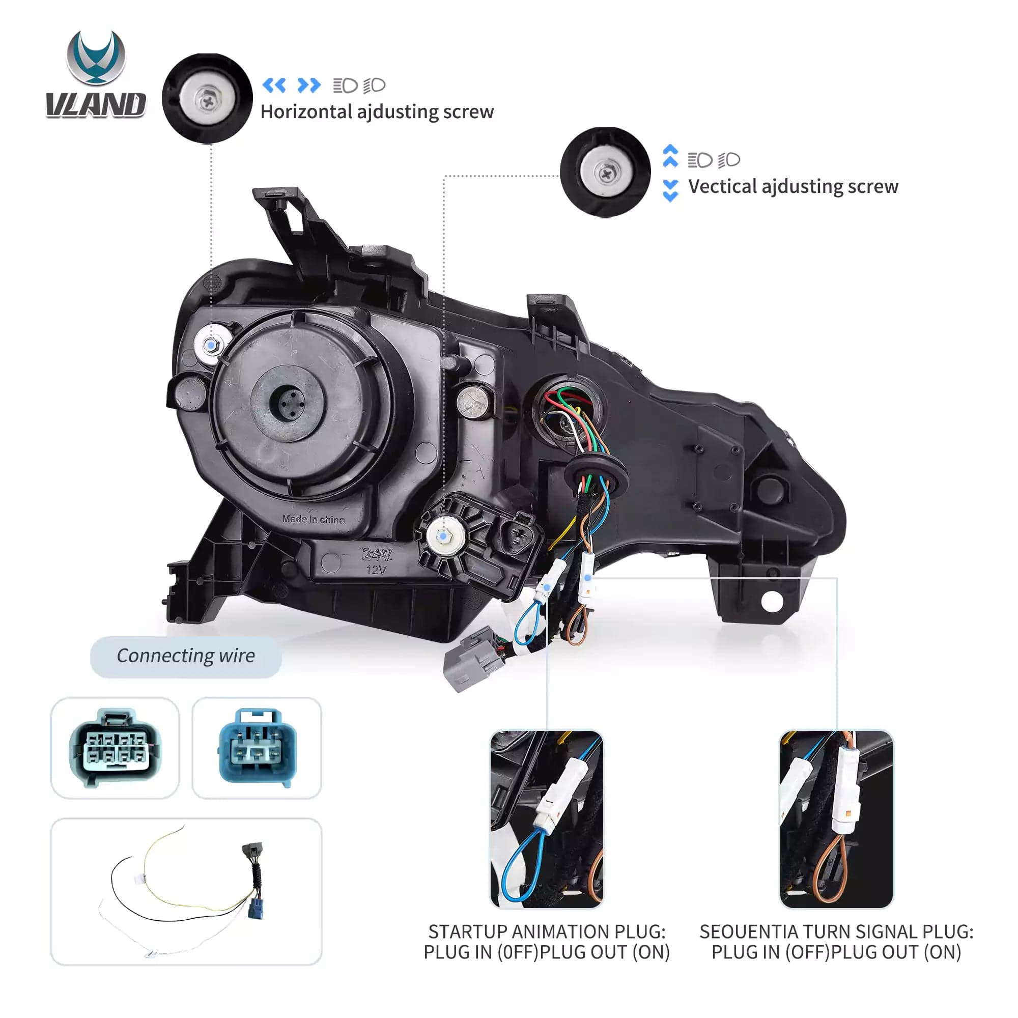 Scheinwerfer für 12-21 Toyota 86/GT86, Subaru Brz, Scion Frs mit Triple LED Projector | VLAND view 8