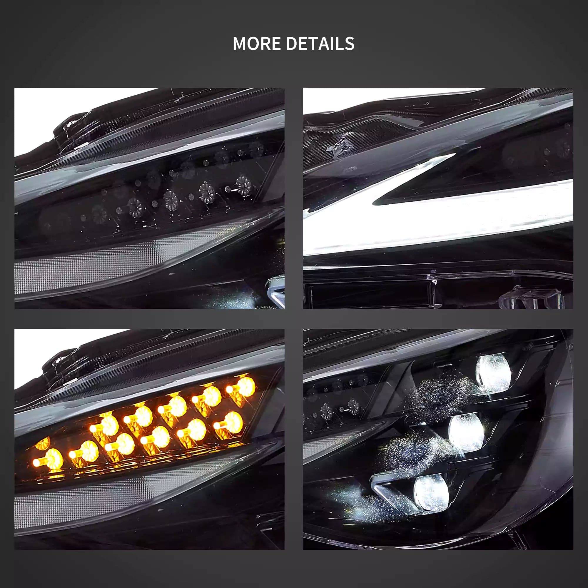 Scheinwerfer für 12-21 Toyota 86/GT86, Subaru Brz, Scion Frs mit Triple LED Projector | VLAND view 9