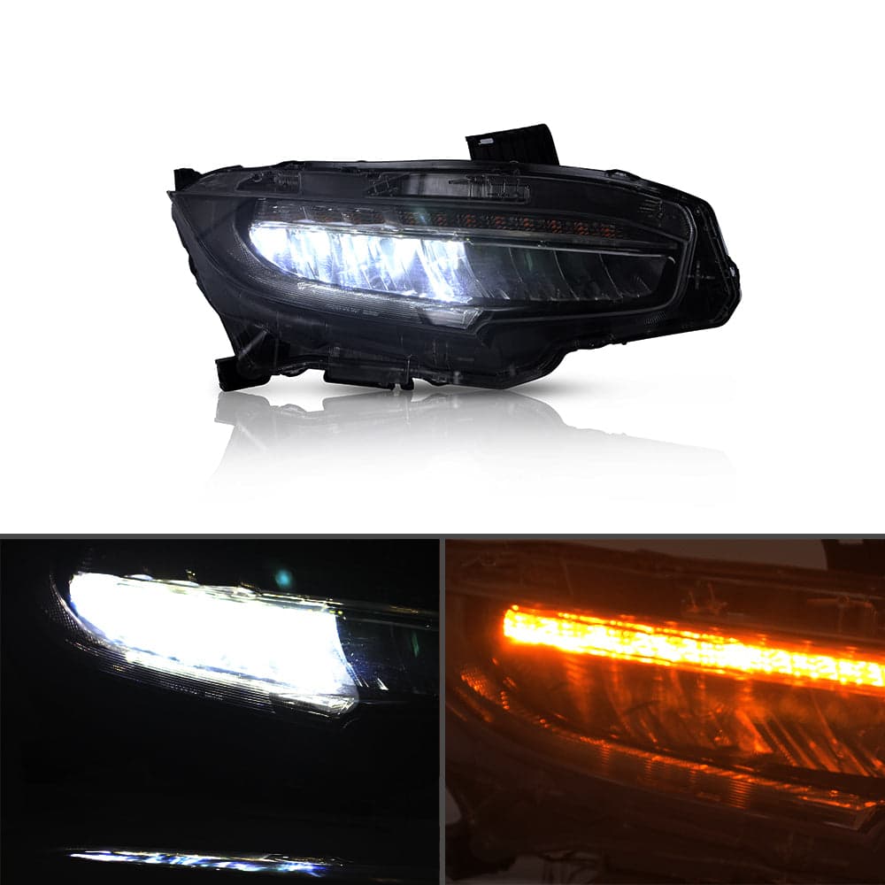 2016-2021 Honda Civic Voll-LED-Scheinwerfer | VLAND view 5