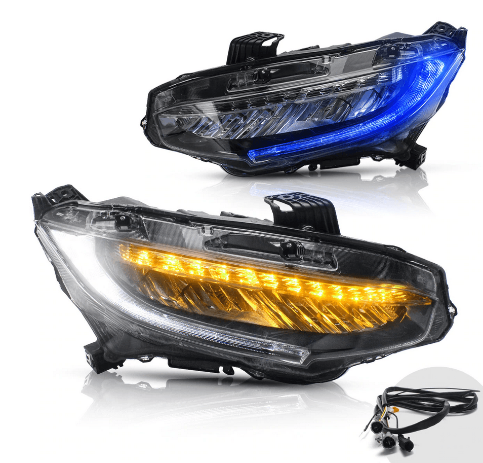 2016-2021 Honda Civic Voll-LED-Scheinwerfer | VLAND view 1