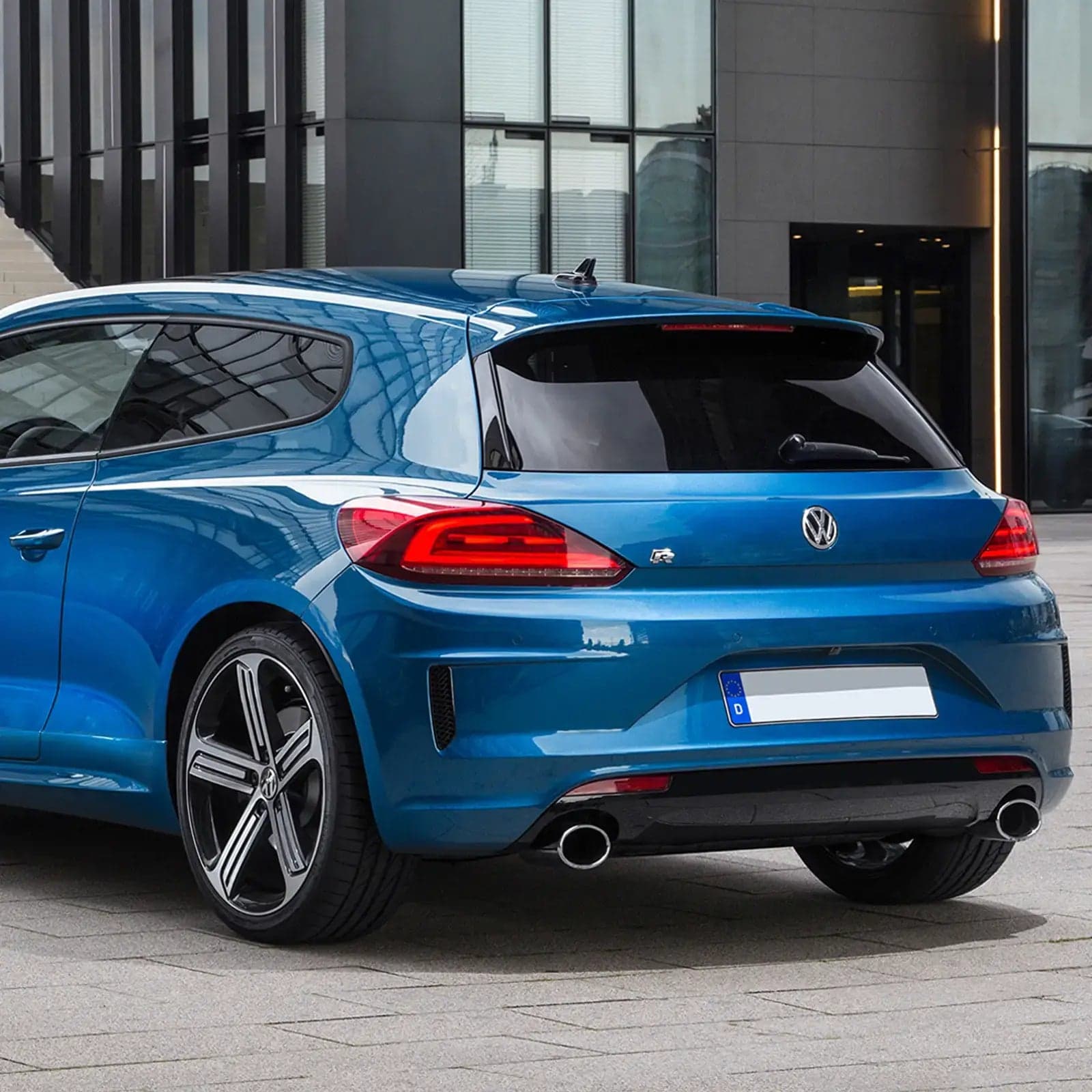 2009-2014 Volkswagen Scirocco LED-Rückleuchten mit orangener sequenzieller Blinkers | VLAND view 10