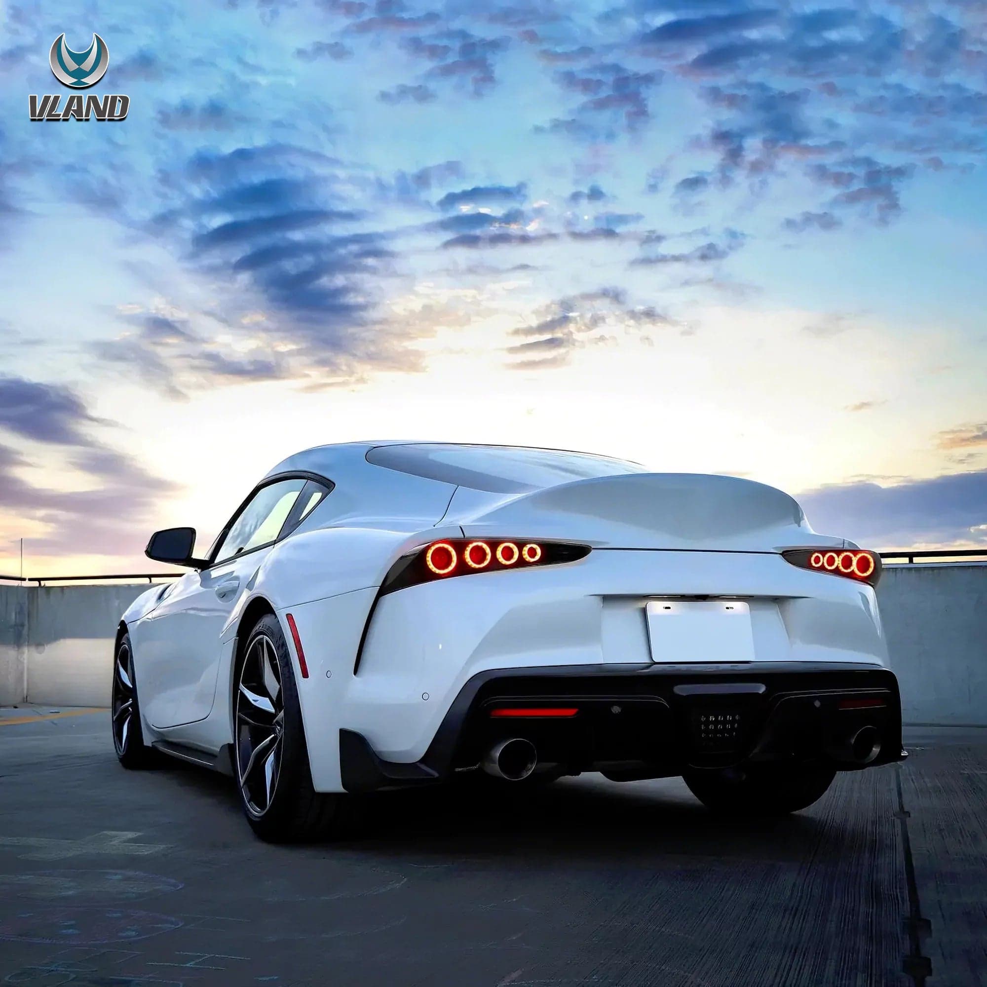 2019-2024 Toyota GR Supra A90/A91 LED-Rückleuchten w/dynamische Animation | VLAND view 10