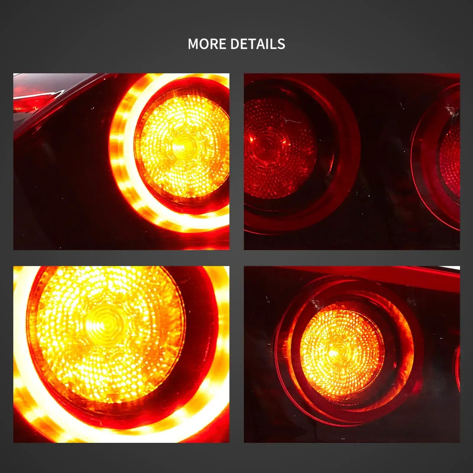 2019-2024 Toyota GR Supra A90/A91 LED-Rückleuchten w/dynamische Animation | VLAND view 12