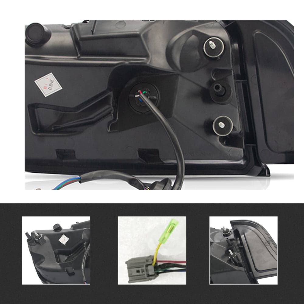 2015-2023 Ford Mustang 6. Generation (S550) LED-Rückleuchten mit 5 modes sequenzieller Blinker | VLA