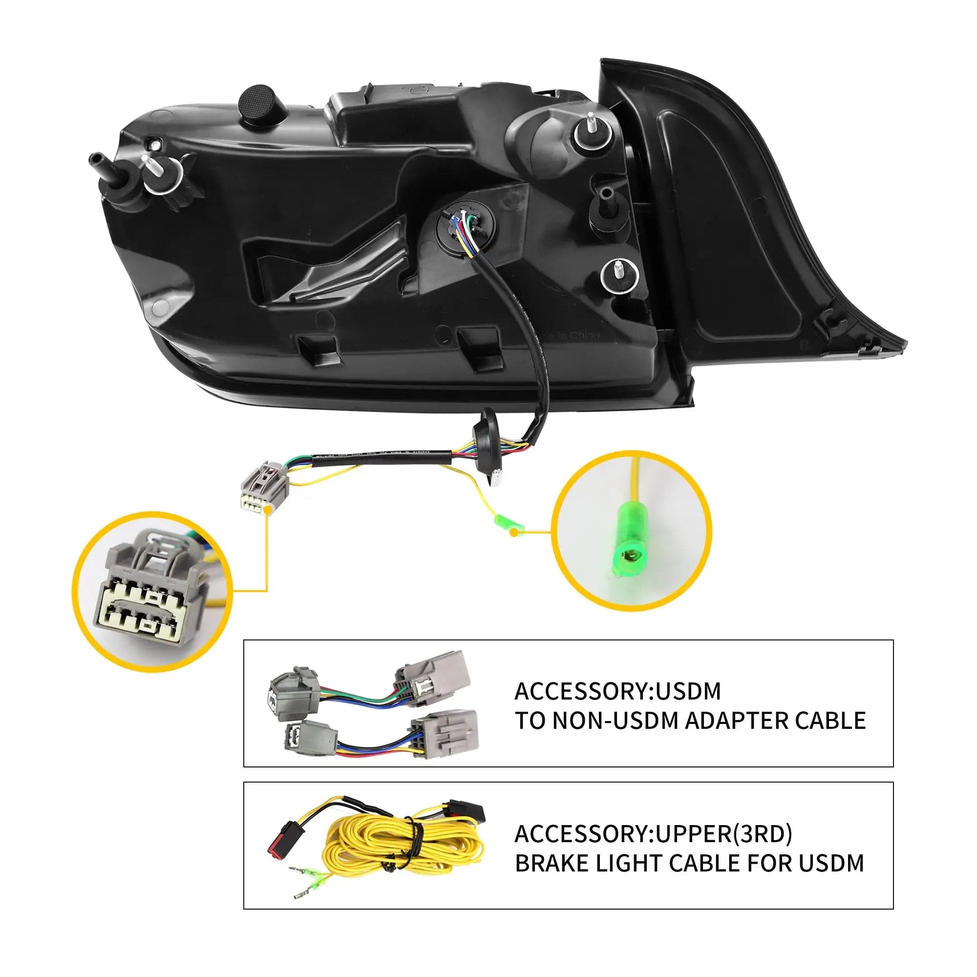 2015-2023 Ford Mustang 6. Generation (S550) LED-Rückleuchten mit 5 modes sequenzieller Blinker | VLA