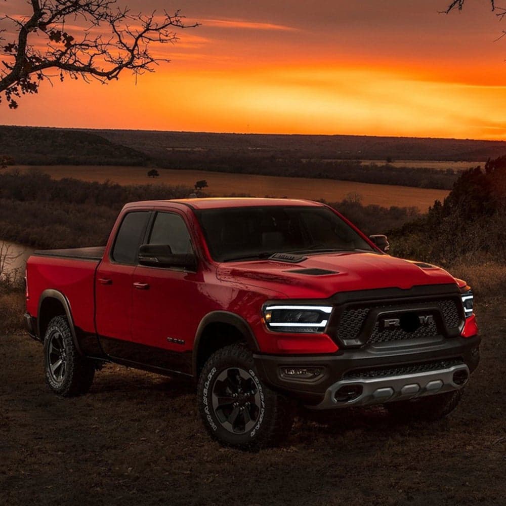 2019-2024 Dodge Ram 1500 5. Generation (DT) LED-Reflektorscheinwerfer chrom | VLAND view 11