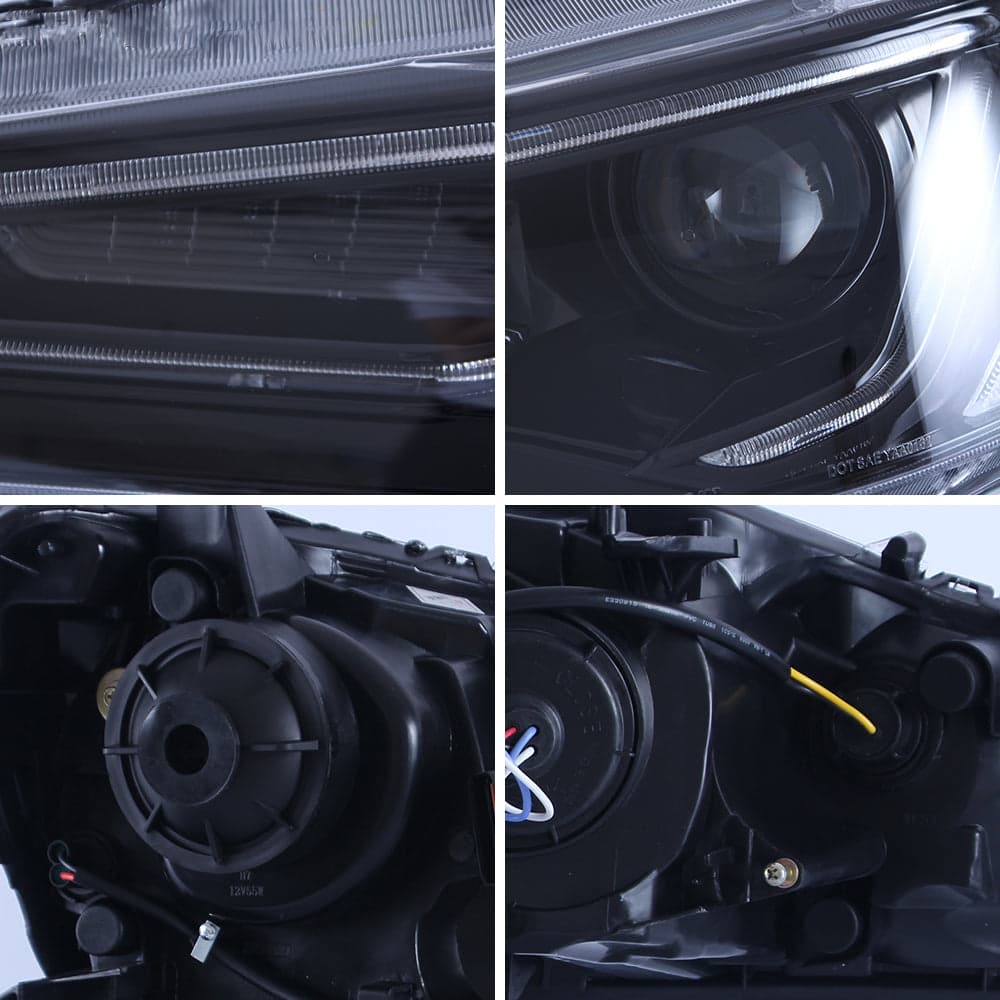 LED-Scheinwerfer und Taillights für Mitsubishi Lancer 2008-2017 | VLAND view 8