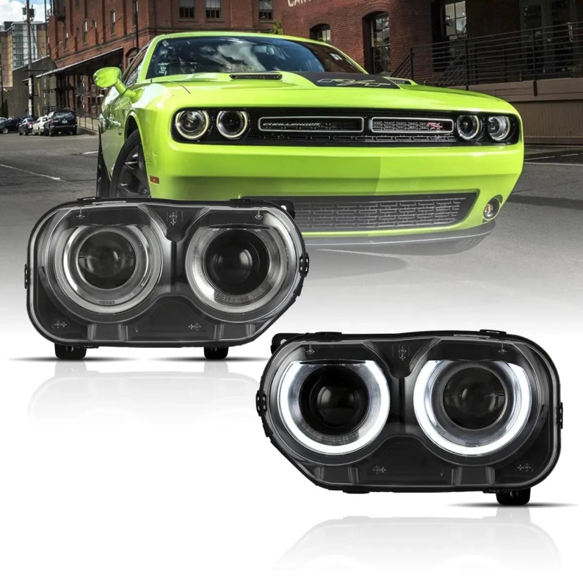 Dodge Challenger Scheinwerfer LED 2015-2024 | VLAND EU