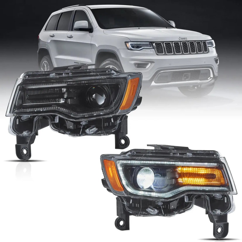Jeep Grand Cherokee Headlights EU Full LED 2014-2022 | VLAND EU