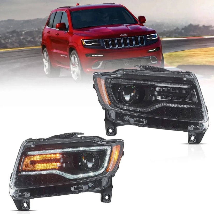 Jeep Grand Cherokee Headlights EU Full LED 2011-2013 | VLAND EU