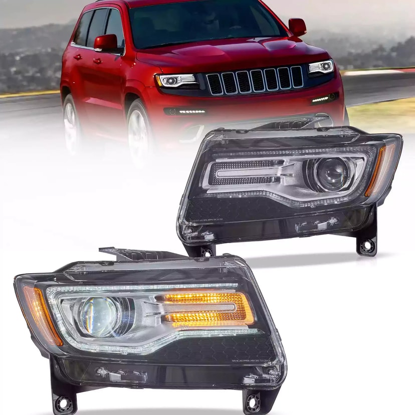 Jeep Grand Cherokee Faros delanteros LED 2011-2013 | VLAND EU