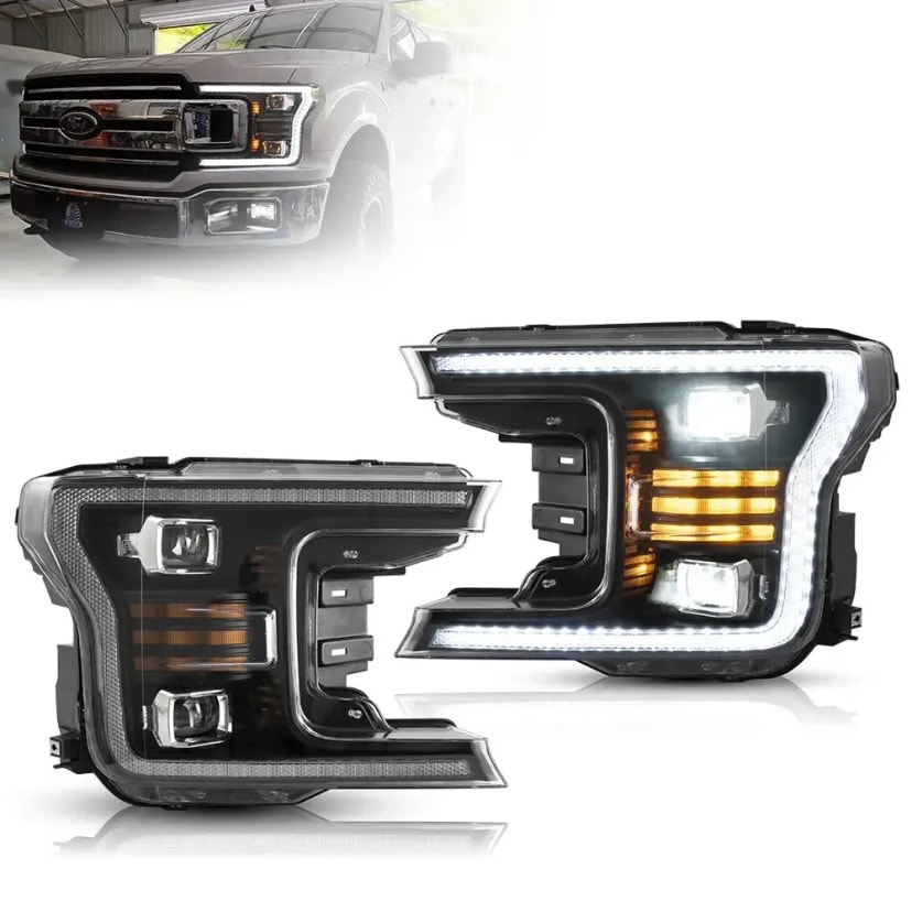 Ford F-150 Aggressive Headlights EU 2018-2020 | VLAND EU
