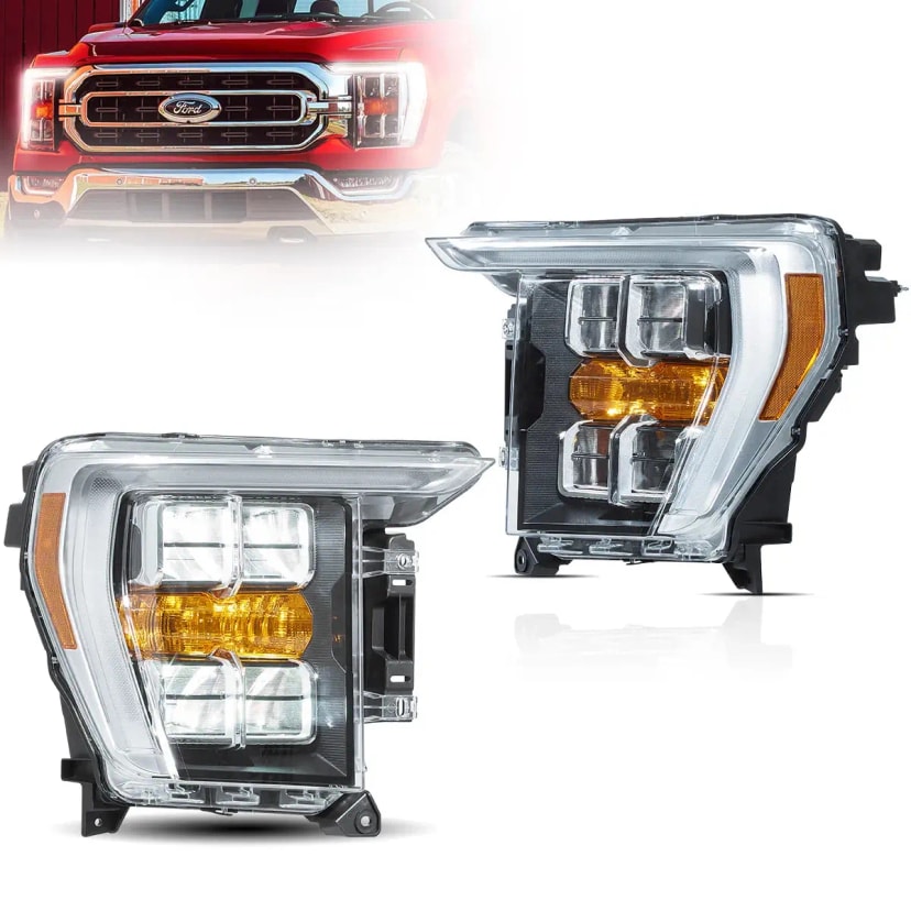 Ford F-150 LED Classic Look Headlights EU 2021-2023 | VLAND EU