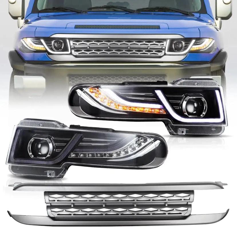 Toyota FJ Cruiser XJ10 Headlights EU 2006-2022 | VLAND EU