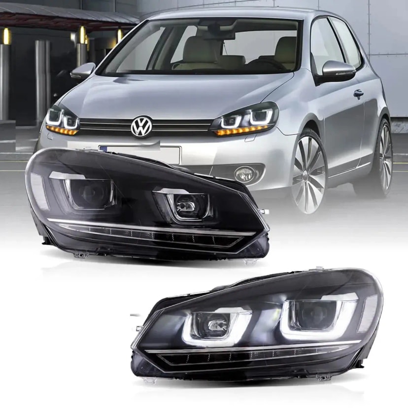 VW Golf Mk6 Faros Delanteros ES LED 2008-2014 | VLAND EU