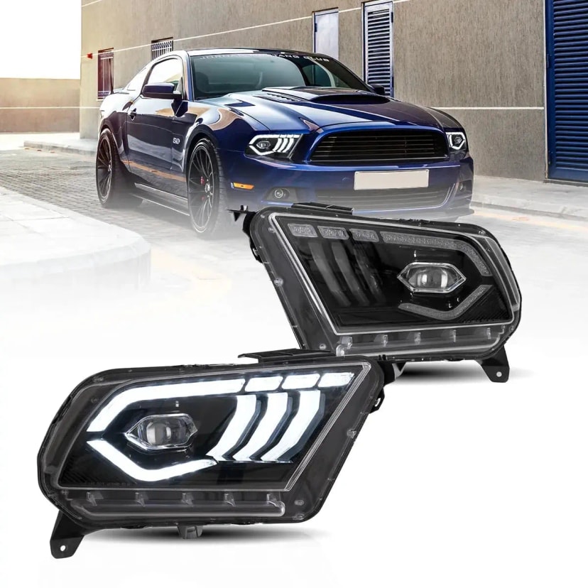 Ford Mustang Headlights EU 2010-2014 | VLAND EU
