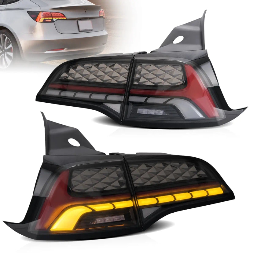 Pilotos traseros Style II para Tesla Model 3 y Model Y | VLAND EU