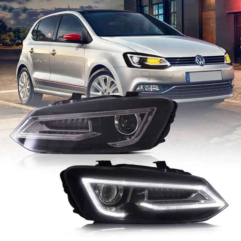 VW Polo Mk5 Fari Anteriori IT LED 2009-2017 | VLAND EU