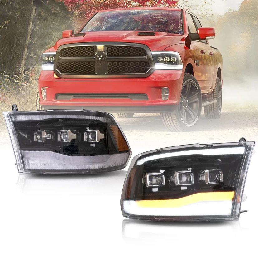 Dodge Ram Scheinwerfer LED Matrix 2009-2018 | VLAND EU