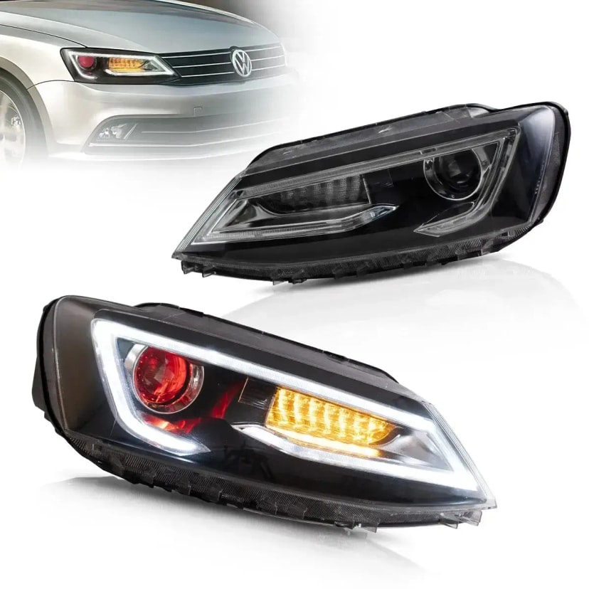 VW Jetta Mk6 Headlights EU LED 2010-2018 | VLAND EU