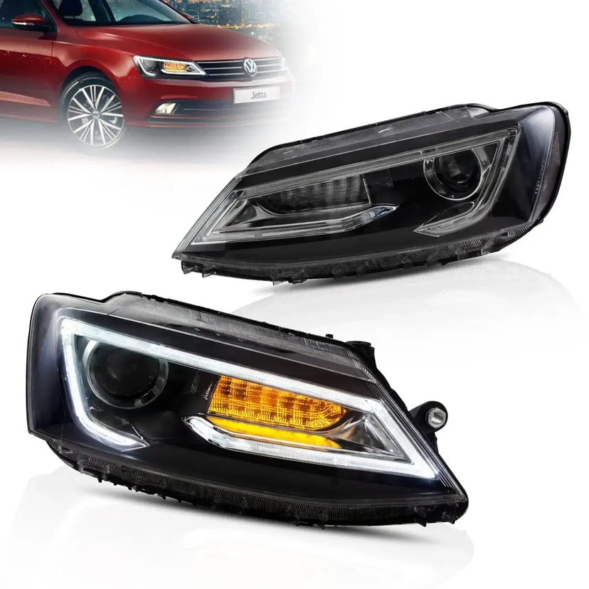 VW Jetta Mk6 Faros Delanteros ES LED 2010-2018 | VLAND EU