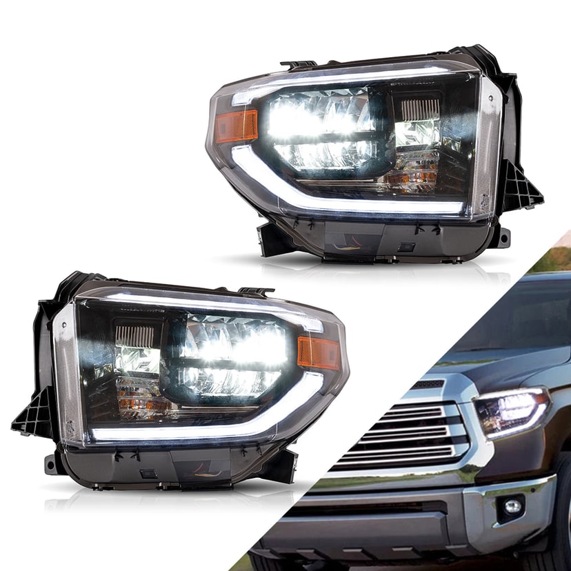 Toyota Tundra Headlights EU LED 2014-2021 | VLAND EU