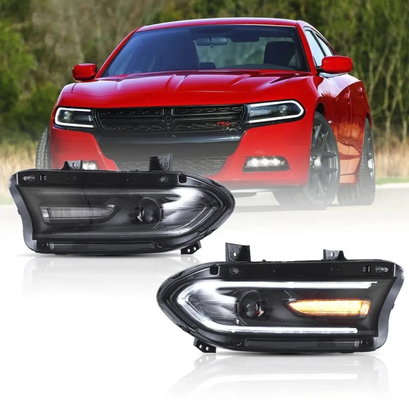 Dodge Charger Phares LED 2015-2023 | VLAND EU