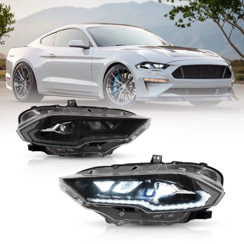 Ford Mustang LED Headlights EU 2018-2022 | VLAND EU