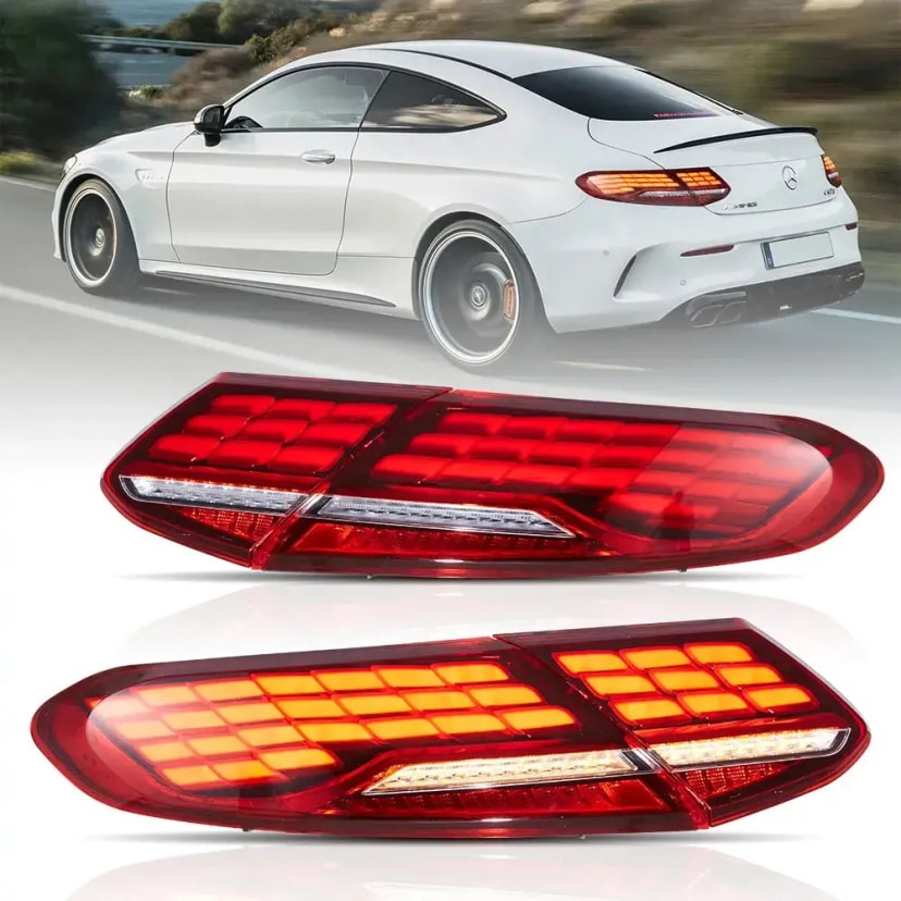 Mercedes C-Class Taillights LED 2016-2023 | VLAND EU