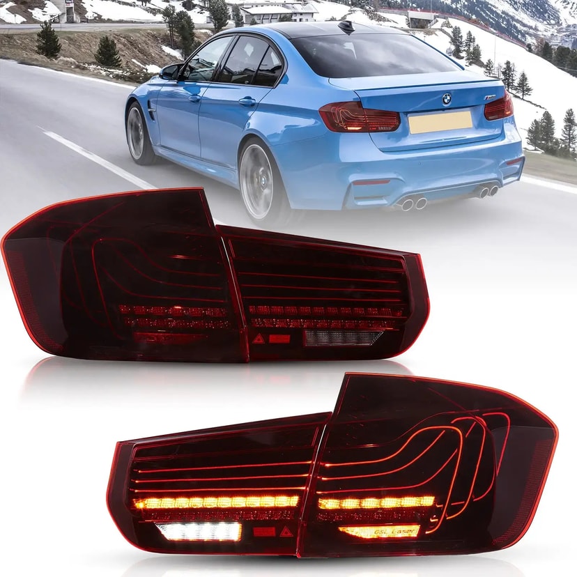 BMW 3 serijos Galiniai žibintai CSL stilius 2012-2019 | VLAND EU