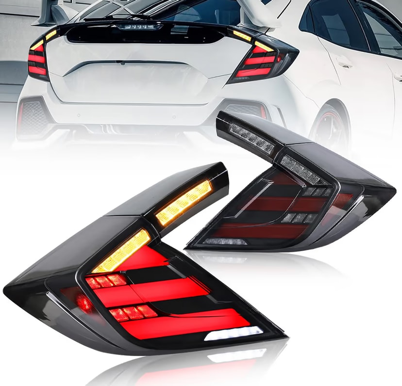 Honda Civic Pilotos traseros LED 2016-2021 | VLAND EU