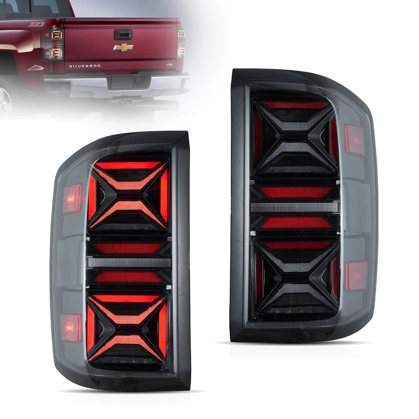 Chevrolet Silverado Pilotos traseros LED III 2014-2018 | VLAND EU