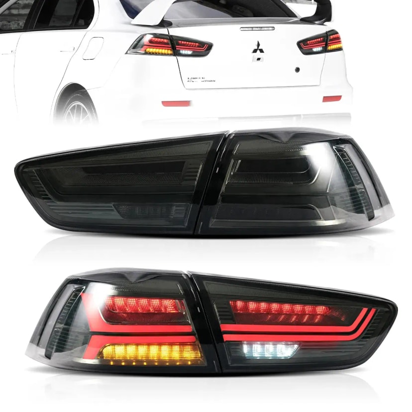 Mitsubishi Lancer & EVO X Lampy tylne LED 2008-2017 | VLAND EU