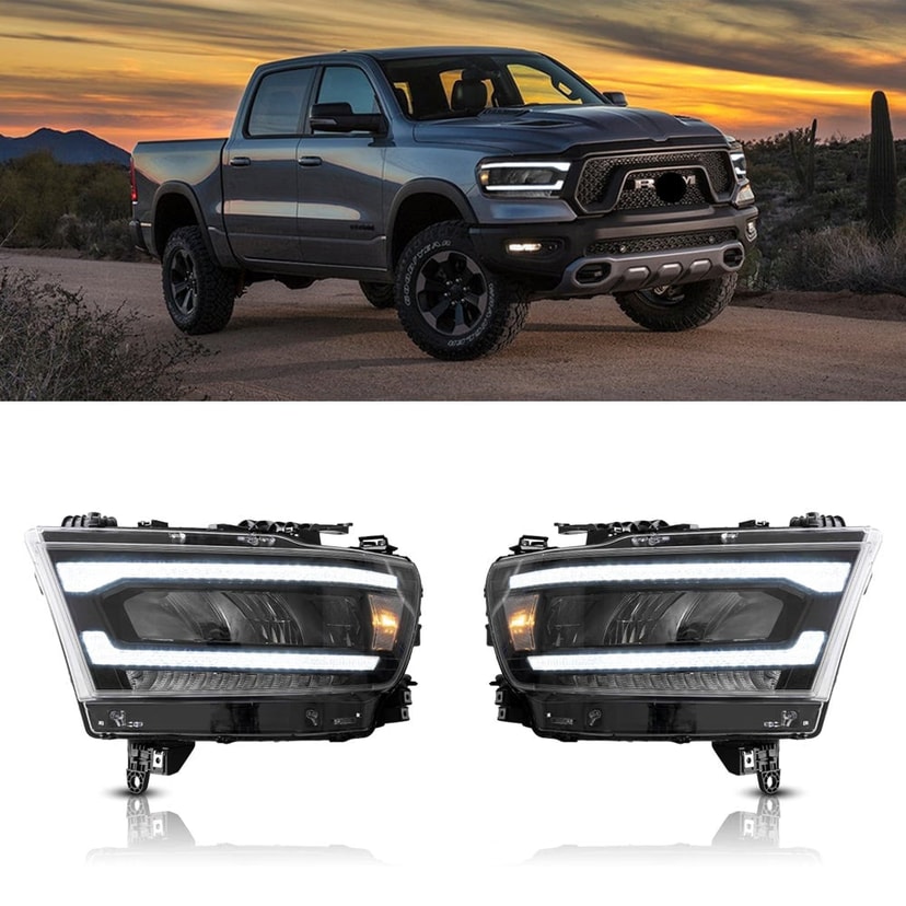 Dodge Ram 1500 Scheinwerfer LED 2019-2024 | VLAND EU