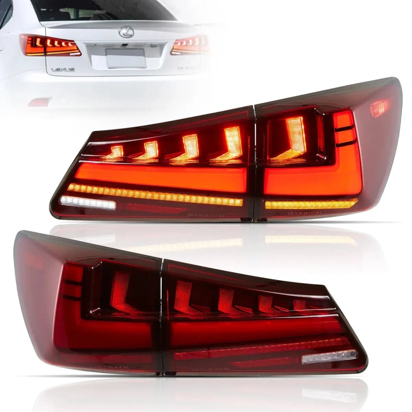 Lexus IS Fanali posteriori LED 2006-2012 | VLAND EU