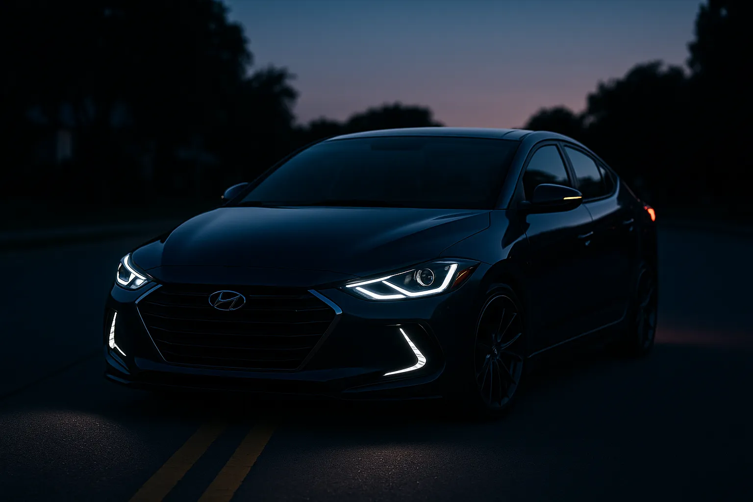 Hyundai Elantra LED Headlights | VLAND
