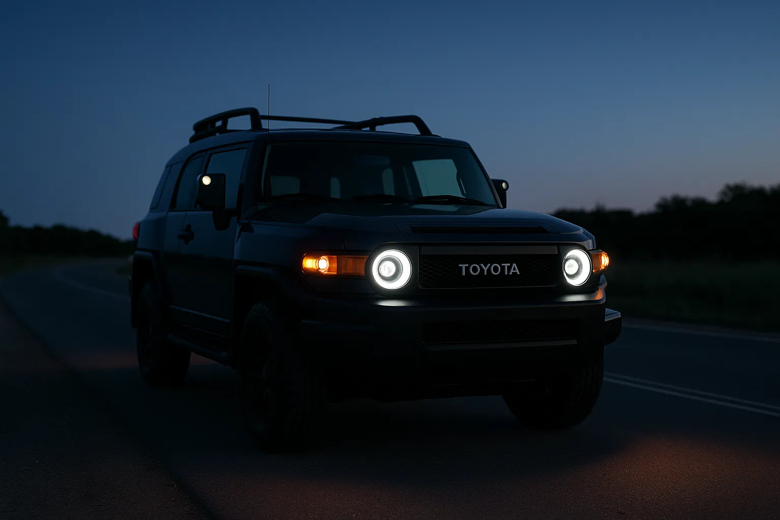 Toyota fj-cruiser LED Headlights | VLAND
