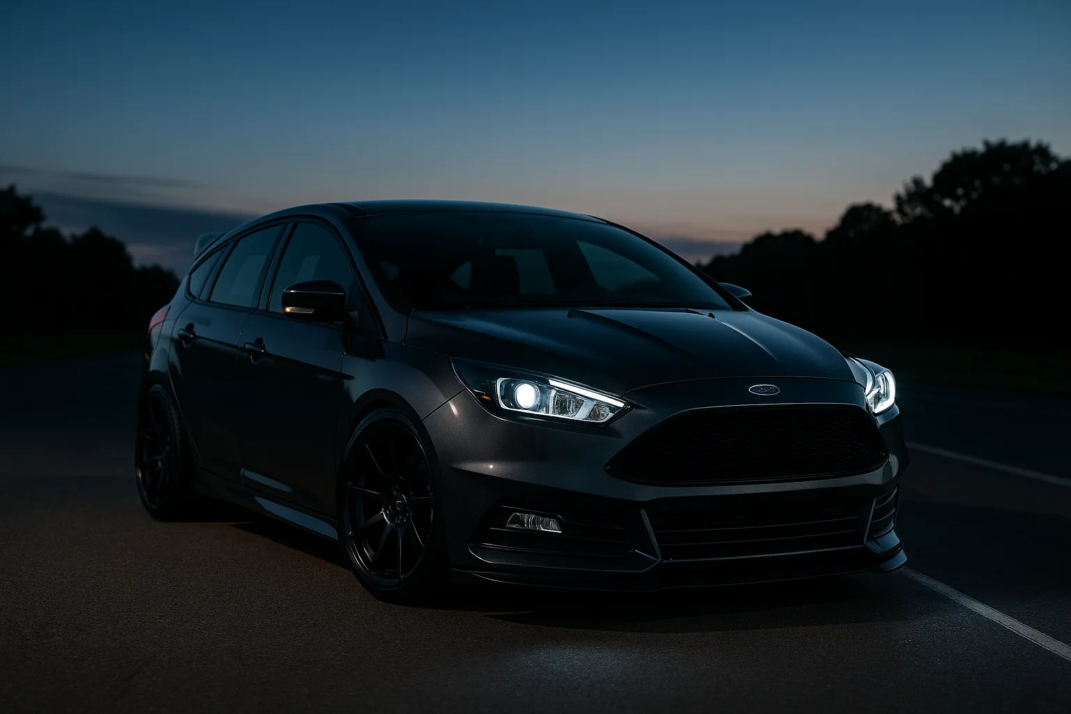 Ford Focus LED Priekiniai žibintai | VLAND