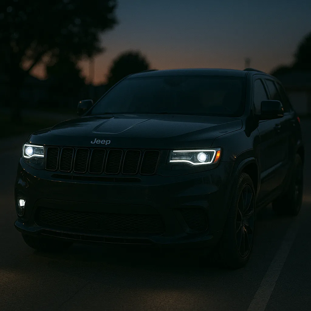 Jeep grand-cherokee LED Priekšējie lukturi | VLAND