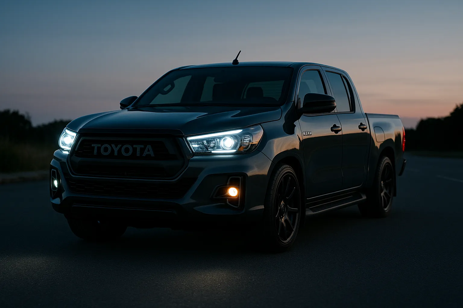 Toyota Hilux LED Priekšējie lukturi | VLAND