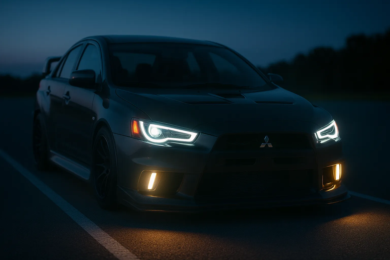 Mitsubishi Lancer LED Faros | VLAND