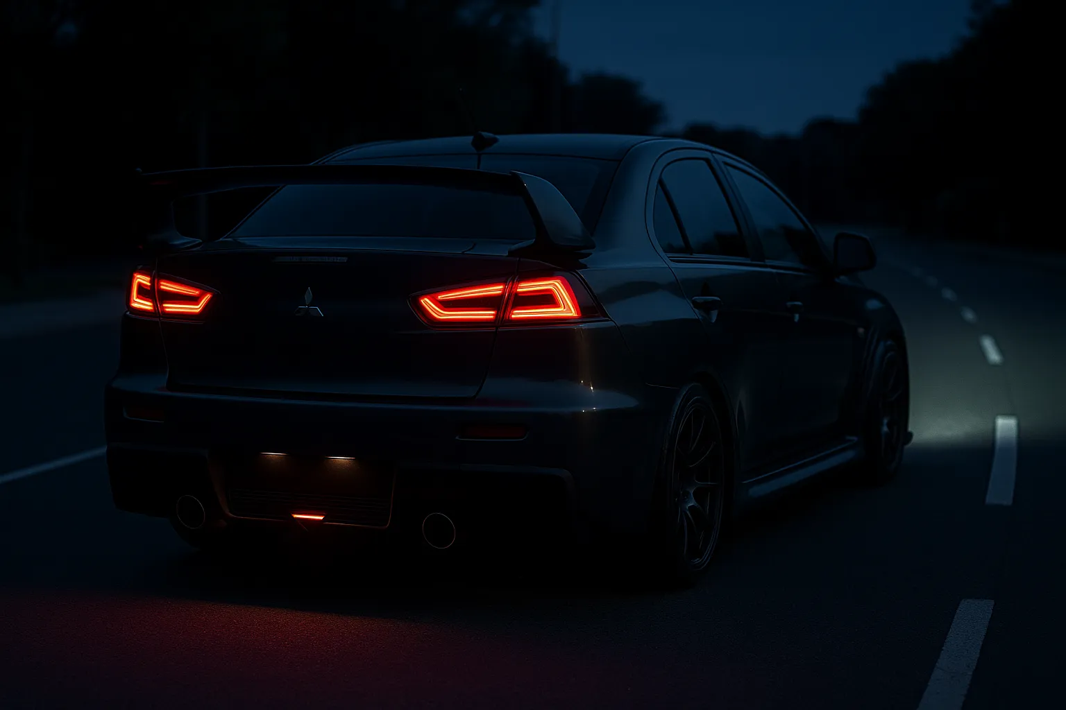 Mitsubishi Lancer LED Lampy tylne | VLAND